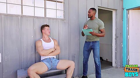 TRAILERTRASHBOYS Felix Fox Raw Fucked By BBC Sean Xavier