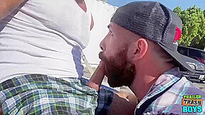 TRAILERTRASHBOYS Hunks Vince Parker And Jake Nicola Bareback