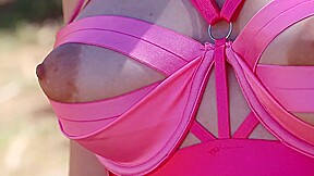 Take A Look Down My Vagina  (white Gold) Naked In Public