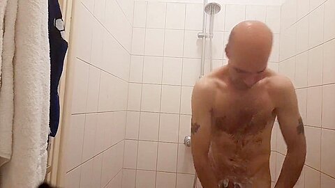 Taking A Shower