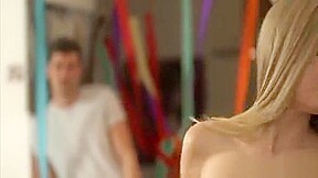 Talented teen 18+ Honey Shows Off Her Perfect Cock Riding Skills