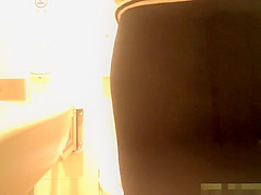 Talking with Step mom while she pissed