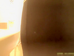 Talking with Step mom while she pissed