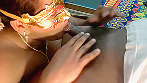 Tamil Aunty Trying First Time Threesome