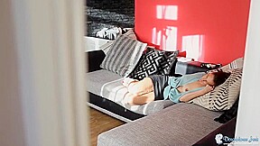 Tammie Lee in Sleepy Wanker - DownblouseJerk