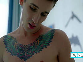 Tattooed Boy Noah Fucks His Ass With Dildo And Does Self Penetration! 10 Min