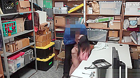 Tattooed Gal Angel Gets Banged For Theft