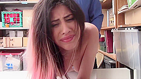 Tattooed Gal Angel Gets Banged For Theft