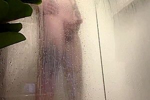 Tattooed Trans Girl Plays With Herself In The Shower 13 Min