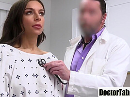 Tattooed teen 18+ - Lets Doctor Fuck Her Pussy
