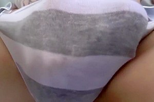 Tattooed tgirl fucking while in fishnets
