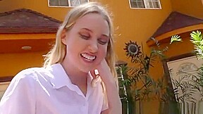 Teasing young girl Chloe Couture got fucked in interracial XXX video