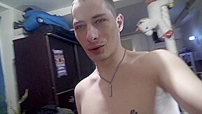 The Blond Twink Leo Fox Fucked Raw By Alexis Tivoli - CrunchFrenchBareback