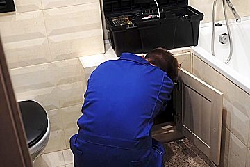 The Plumber Came To Fix The Pipes