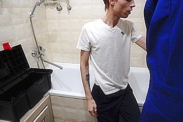 The Plumber Came To Fix The Pipes