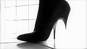 The Sound of Heels #3 - Metal Tip Heels on Tiles [ASMR - Tapping 'n' Shoepl