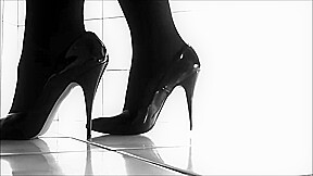 The Sound of Heels #3 - Metal Tip Heels on Tiles [ASMR - Tapping 'n' Shoepl