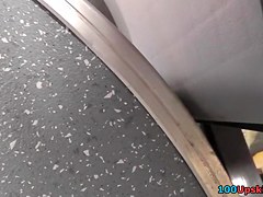 The superlatively very good of steamy bus upskirts