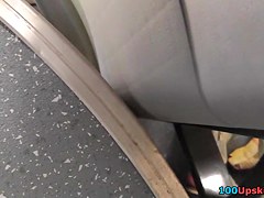 The superlatively very good of steamy bus upskirts
