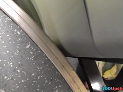 The superlatively very good of steamy bus upskirts