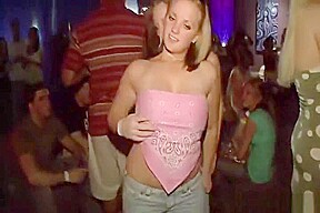 These Party Bunnies Show Their Tits In Live Action