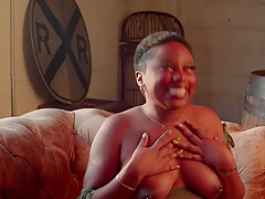 Thicc Ebony Model Wants Bbc After The Photo Session