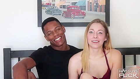 Thick Black Cock Tries Porn For The First Time