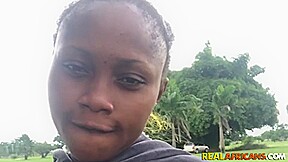 Thick Busty Nigerian College student 18+ Meets Fboy After Class!