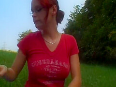 This Slut Loves To Please Herself In The Nature