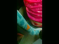 Thong Slip - Spanish girl in the bus wearing Red Thong :-)