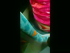 Thong Slip - Spanish girl in the bus wearing Red Thong :-)