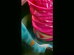 Thong Slip - Spanish girl in the bus wearing Red Thong :-)