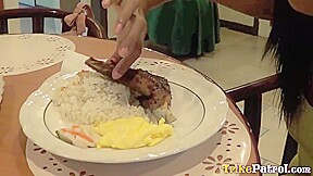 Thong Wearing Bikini Pinay Seduced By Big Dick White Foreigner
