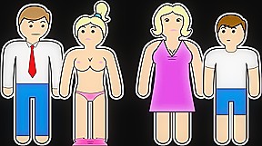 Threesome With Wife And Step-Daughter Ends In Deep Creampie - MyPervyFamily