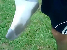 Tickle feet challenge