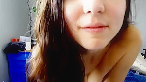 Tiny Cute teen 18+ Moaning And Masturbating On Webcam