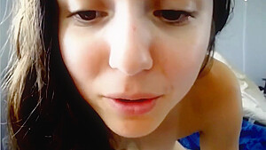 Tiny Cute teen 18+ Moaning And Masturbating On Webcam