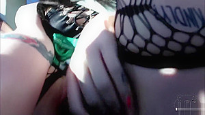 Tiny teen 18+ Public Masturbation
