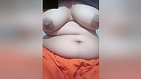 Today Exclusive- Bangladeshi Girl Showing Her Boobs And Pussy On Video Call 8
