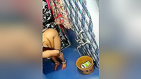 Today Exclusive- Desi Bbw Bhabhi Bathing Record In