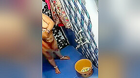 Today Exclusive- Desi Bbw Bhabhi Bathing Record In