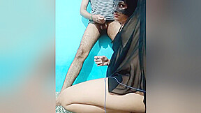 Today Exclusive- Sexy Desi Bhabhi Showing Her Nude Body And Blowjob