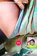 Today Exclusive- Sexy Look Desi Tamil Girl Showing Her Boobs On Video Call