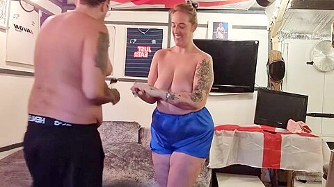 Topless Darts At Our Local Pub !!