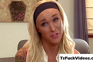 Tranny Babysitter Analed By Boss Penis