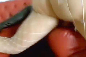Tranny in corset adores mad sex