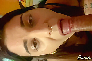 Trans Girl Giving Blowjob And Getting Milk In Her Mouth - Complete Of/emmaink13