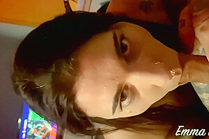 Trans Girl Giving Blowjob And Getting Milk In Her Mouth - Complete Of/emmaink13