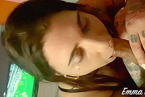 Trans Girl Giving Blowjob And Getting Milk In Her Mouth - Complete Of/emmaink13