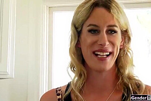 Trans Stepmom Handjobs And Anal Rides Stepson - Nikki Vicious